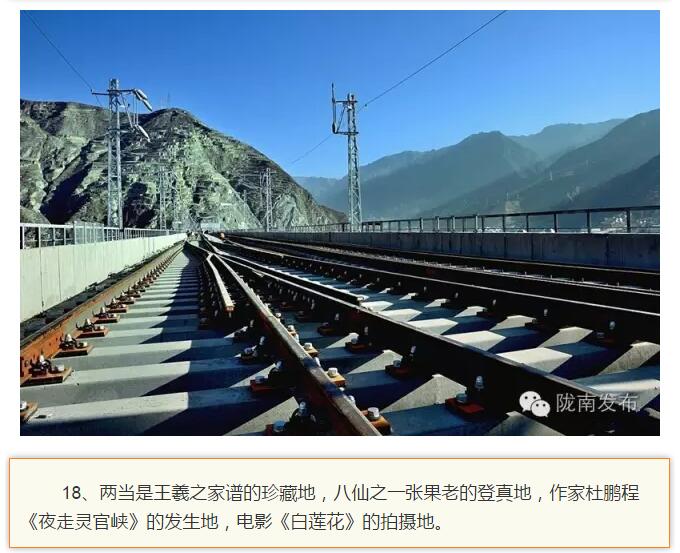 蘭渝鐵路最早由孫中山先生提出？在隴南，你不知道的事兒還有……